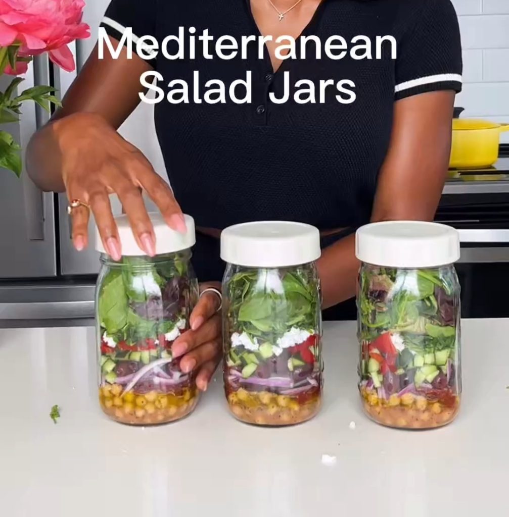 Mediterranean Salad Jars